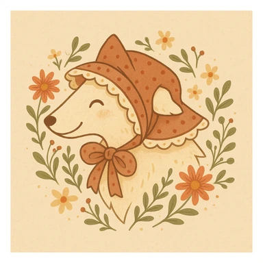 Give the Overwolf logo a cute cottagecore makeover sticker
