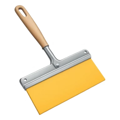 squeegee for screenprinting, minimal, colorful sticker