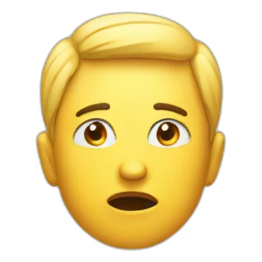 thinking why sticker