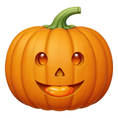 pumpkin with a pacifier sticker