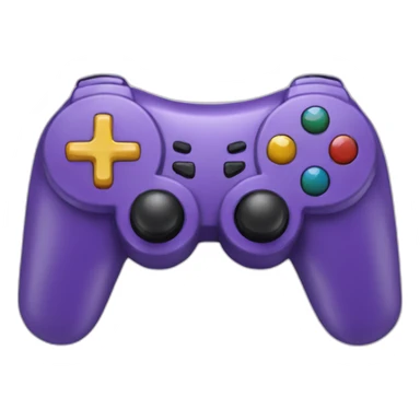 Gaming character with controller sticker