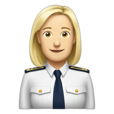 Marine lepen sticker