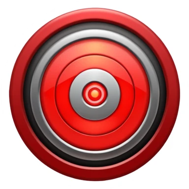Moving target with blinking light sticker