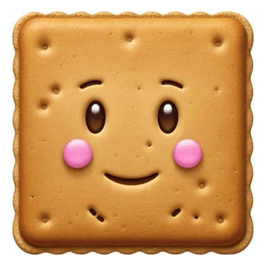 Graham cracker sticker