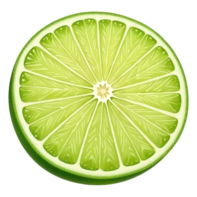 lime slice sticker