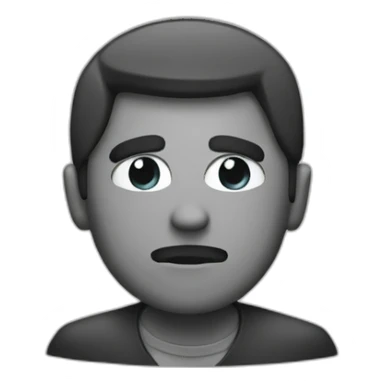 Interrogation emoji sticker