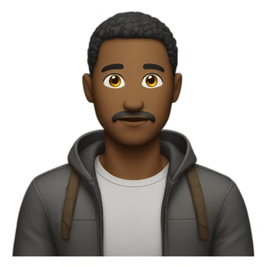 a man is wait sticker