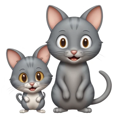 Tom and jerry sticker