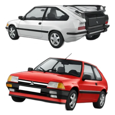 205 T16 peugeot sticker