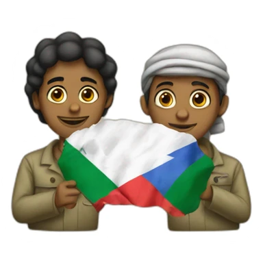 Palestine et israel sticker