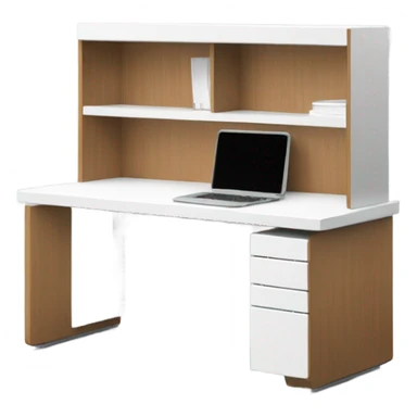 minimalist-clean-work-desk-with-white-wood-colorway-back-view sticker