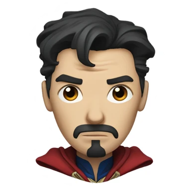 Sad doctor strange sticker