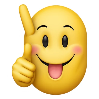 Smilely face with the middle finger sticker