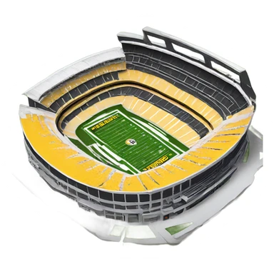 Steelers stadium  sticker