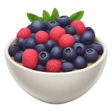 aesthetic açaí bowl sticker