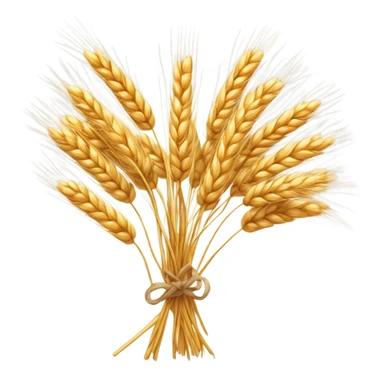 bundle of wheat sticker