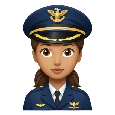 Female navy soldier,  sticker