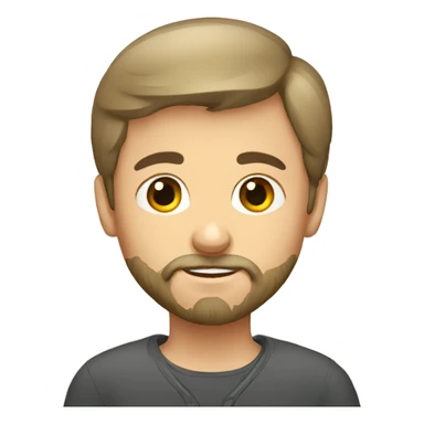 RUSSIAN boy with beard sticker