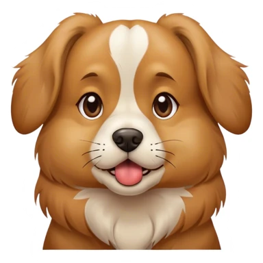 A dog blowing kisses  sticker