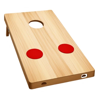 Cornhole board sticker