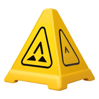 Wet Floor Sign sticker