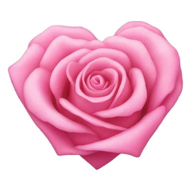 rosa Herz  sticker