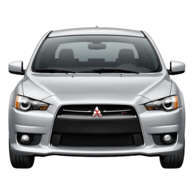 Mitsubishi lancer 10 sticker