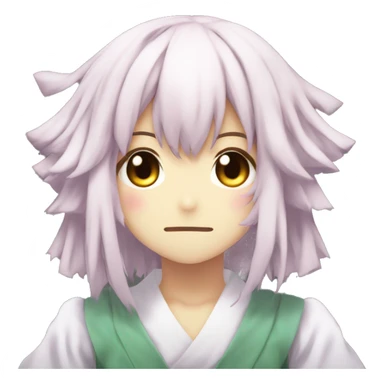 satori komeiji anime girl touhou sticker