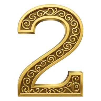 number 20 symbol sticker