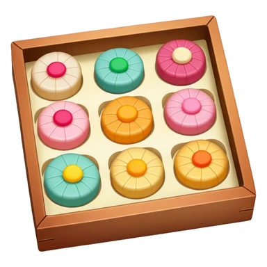 Box of wagashi sticker