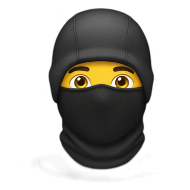 young-man-with-balaclava sticker