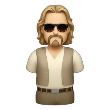 Walter big lebowski sticker