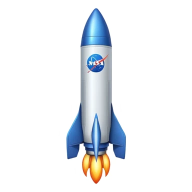 NASA Rocket sticker