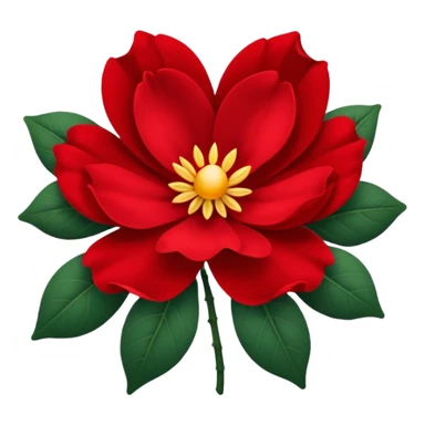 FLOR DE NOCHE BUENA sticker