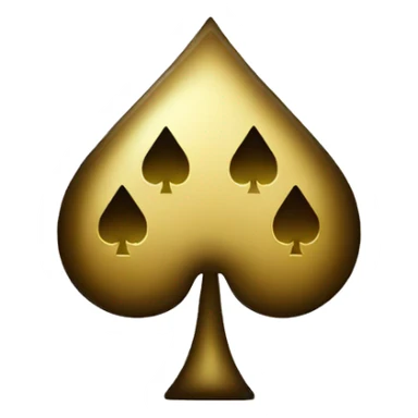 Ace of spade sticker