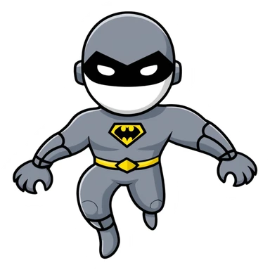 shape-shifting superhero with multiple arms sticker