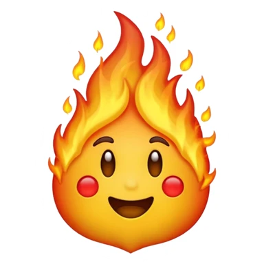 Emoji qui crache du feu en colère sticker