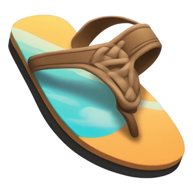 Flying Flipflop sticker