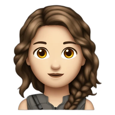 katniss everdeen Hunger Games Jennifer Lawrence sticker