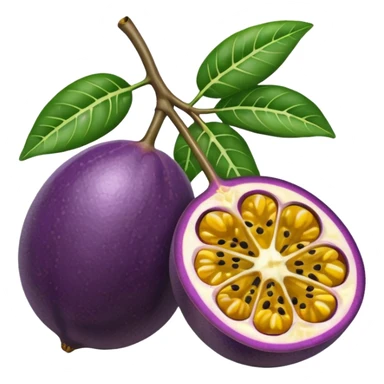 passion fruit sticker