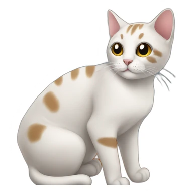 cat on cruise ship sticker