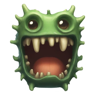 mimic monster sticker
