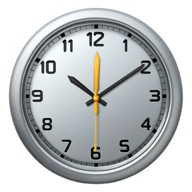 Clock it emoji  sticker