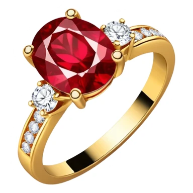 glitter rubi diamond married ring sticker