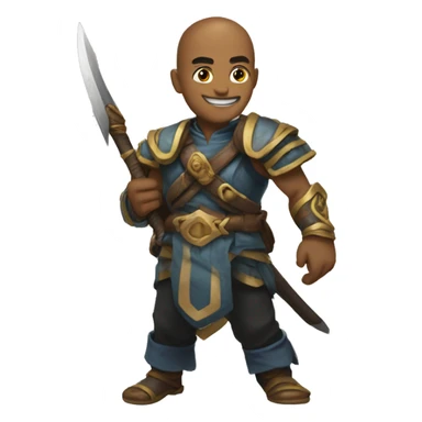 kai sa from league of leg sticker