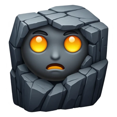 Emoji para demonstrar o precipicio sticker