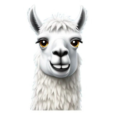 Icey llama  sticker