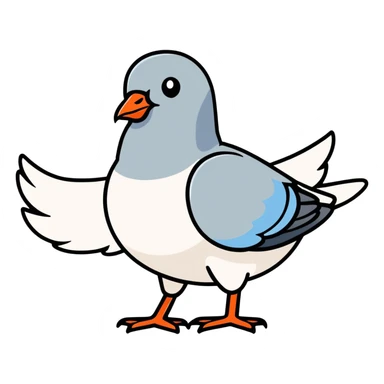 Pigeon Emoji sticker