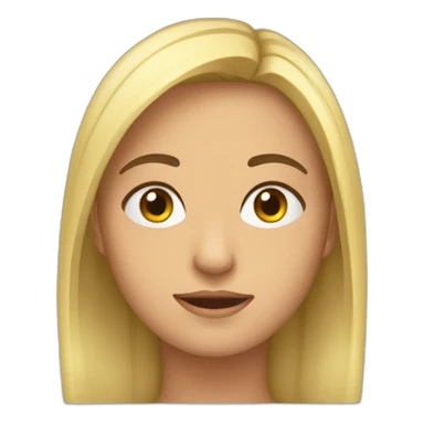 cara de pensando sticker