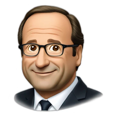 François Hollande  sticker